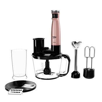 Beko RHB 5050 R Floral 1500 W Rose Gold Blender Seti