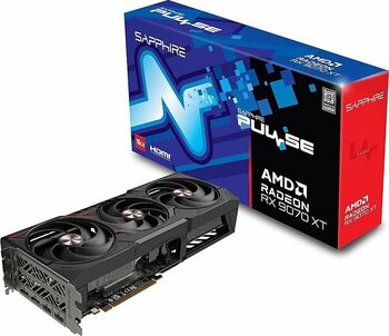 Sapphire RX 9070 XT Pulse 11348-03-20G 256 Bit GDDR6 16 GB Ekran Kartı