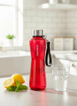 Nohiko Cam Matara 750 mL – Su Matarası | Sızdırmaz & BPA Free | Premium Kapak