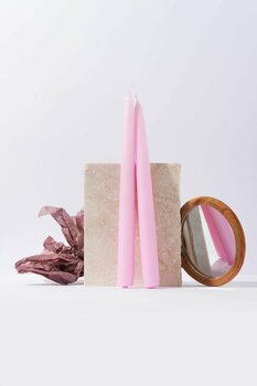 Gizemli Home Pembe Şamdan Mumu 2 Adet