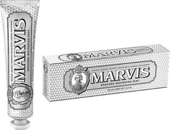 Marvis Smokers Whitening Mint Nane Aromalı Beyazlatma Doğal Diş Macunu 25 Ml