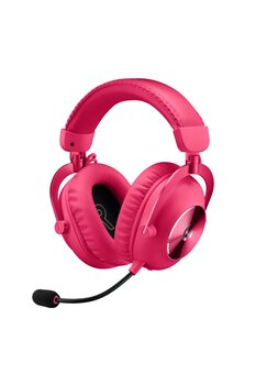 logitech G PRO X 2 LIGHTSPEED Kablosuz DTS:X Headphone 2.0 - 7.1 Surround Ses Oyun Kulaklığı - Pembe