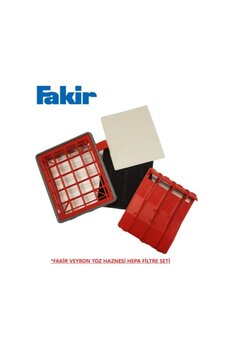 Fakir Veyron Öko Süpürge Yıkanabilir Hepa Filtre Seti