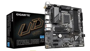 Gıgabyte B760m-Ds3h-Ax-Ddr4 B760 Ddr4 (Vga Yok) Glan 2.5G Matx Hd Dp Wıfı Bt M2 1700P Anakart