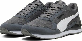 Puma 39966603 St Runner V4 Mesh Erkek Günlük Spor Ayakkabı - Gri - 46
