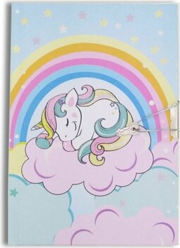 ÇINAR DEFTER Çınar Uni Note Kilitli Günlük & Hatıra Defteri Unicorn Cloud