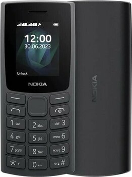 Nokia 105 2023 Siyah Yok 1 SIM Tuşlu Cep Telefonu