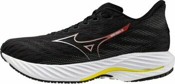Mizuno Wave Rider 28 Erkek Koşu Ayakkabısı Siyah - 45 - Renkli