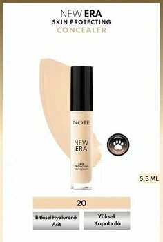 Note Cosmetics New Era Skin Protecting Concealer 20 Sıvı Göz Altı Kapatıcısı