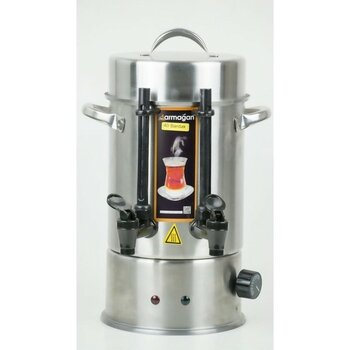 Gri 40 Bardak Kapasiteli Pratik Çay Makinesi - Antrasit