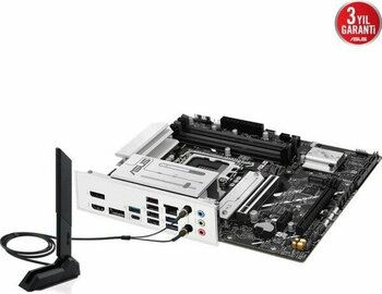 Asus Prıme B860M-A Wıfı LGA1851 Ddr5 8666 Wifi 6e + Bt Aura Rgb 2.5gbit Lan Matx