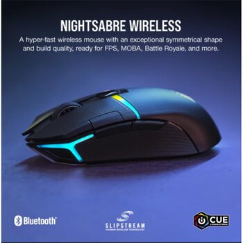 Corsaır Mouse - Ch-931B011-Eu Nıghtsabre Wıreless Rgb Gaming Mouse