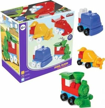 Pilsan Model Bloklar 3+ Yaş 21 Parça Hava Araçları Yapı Oyuncakları