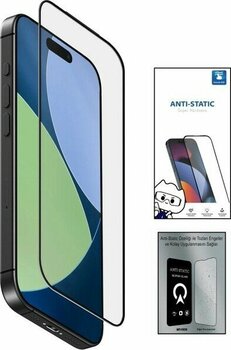 İlk El Grup Ieg™ Samsung A73 6d Anti Static Temperli Cam Ekran Koruyucu Kırılmaz Full Kaplama - Çok Renkli - 1