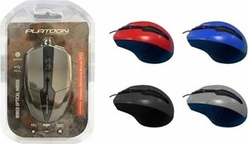 Platoon PL-1913 4 Tuş Sağ Kablolu USB 1600 DPI Mouse