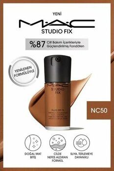 MAC Studio Fix Fluid NC50 SPF 15 Mat 30 ml Fondöten