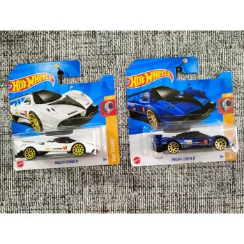 Hot Wheels Pagani Zonda R (Mavi ve Beyaz 2'li Araba)
