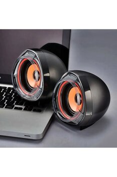 gaman Masaüstü Ve Dizüstü Süper Bas Kablolu Hoparlör USB Ve Aux giriş 1+1 Speaker SPV-905