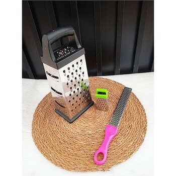 CetKing Lü Rende Seti Paslanmaz Çelik Rende Sarımsak Limon Rendesi