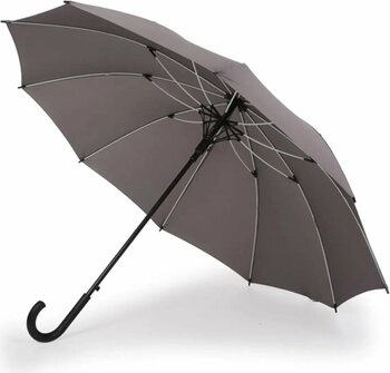 Sunlife Füme 10 Telli Otomatik Fiberglass Gövdeli Protokol Baston Yağmur Şemsiyesi