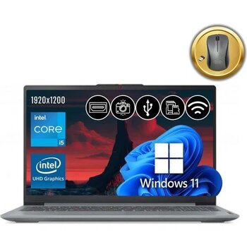 Lenovo Ideapad Slım 3 I5-12450H 8gb 512GB M.2 SSD 83ES0033TR ATL21 16" W11PRO Notebook+Mouse - Gri