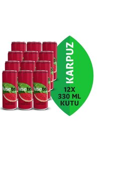 Fuse Tea FUSETEAKarpuz Aromalı Içecek Soğuk Çay 330 Ml X 12 Adet