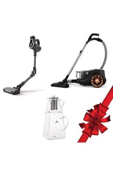 Karaca Gizza Cam Çaycı Premium Süpürge Seti Karaca Power Pro + Karaca