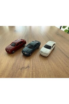 EMM DESIGN 1/100 Ölçek Maket 3'lü Araba