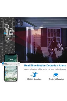 yoosee Ys-23 4g Kamera Kablosuz 4g 8mp Mobil Uyumlu Kablosuz Güvenlik Kamerası Her Yerden Anlık Görüntü