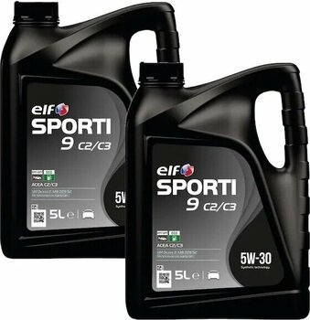 Elf Sporti 9 5w-30 Acea C2/c3 Dpf Tam Sentetik Motor Yağı 2 X 5 L 5 L
