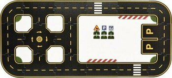 IKEA 23 Parçalı Çocuk Oyuncak Araba Seti Çok Renkli Araba Pisti