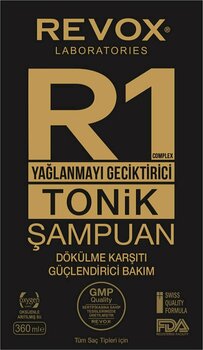 Revox Yağlanmayı Geciktirici Tonik Şampuan 360 ml
