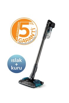 Philips 8000 Serisi Aqua Plus Kablosuz Dik Süpürge, 25.2 V, 80 Dk'ya Kadar Çalışma Süresi, Xc8057/01