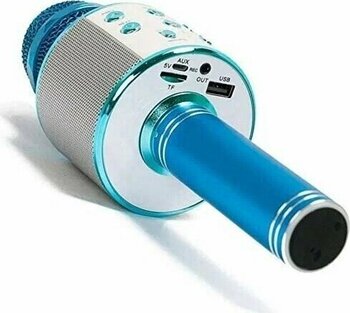Tatu WS-858 Mavi Bluetooth Karaoke Mikrofon