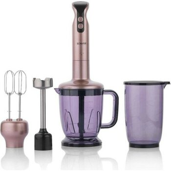 Pembe 11 Parça Çok Fonksiyonlu Güçlü Blender Seti