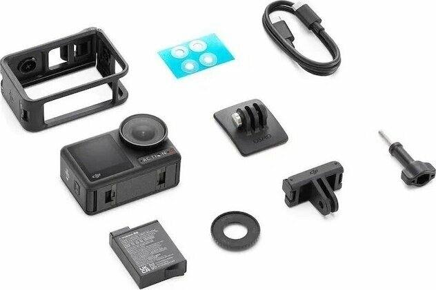 DJI Osmo Action 4 Standart Combo Siyah 155° 27 MP Aksiyon Kamerası