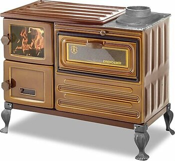 Erendemir EK104 F-T-P Odun Kahverengi Kuzine Soba