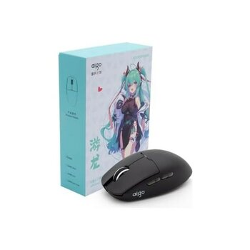 Maxi Trendy Aıgo GM80 Siyah Kablosuz Gaming Mouse – 12000 Dpı, PAW3311 Sensör, Ultra Hafif 48G, 3 Modlu Bağlantı (Kablolu, 2.4g, Bluetooth)