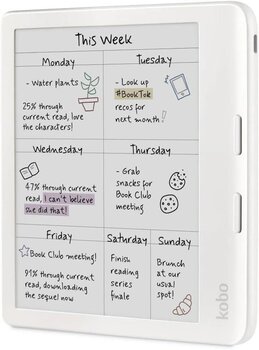 Kobo Libra Colour E-Kitap Okuyucu 7" Beyaz