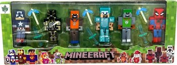 UDATOYS Minecraft Yenilmezler Pati Devriyesi Dc Karakter Seti 21 Parça