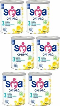 SMA Sma Optipro 3 1-3 Yaş İçin Toz Devam Sütü 4800 gr 6 Adet Probiyotik İçerikli