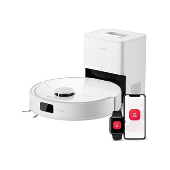 Roborock Q8 Max Pro Plus Akıllı Robot Süpürge Beyaz