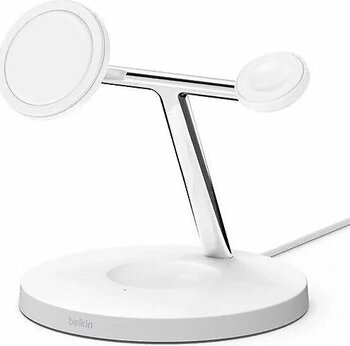 Belkin BoostCharge Pro WIZ009VFWH Beyaz 3in1 Kablosuz Hızlı Şarj Aleti