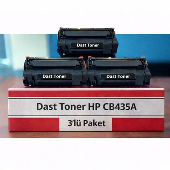 Hp Cb435a Uyumlu Toner 3'lü Paket