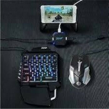 PolyGold Jchf-68 Pubg Oyun Klavye Mause Seti Kablolu Bağlantı ile Ergonomik Tasarım