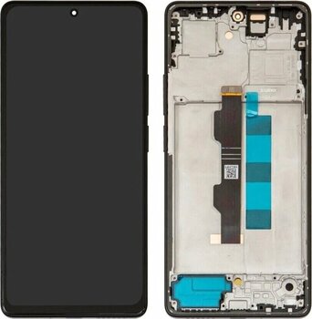 OEM Xiaomi Uyumlu Redmi Note 13 Pro 4G Lcd Ekran Kasalı Çerçeveli Oled - Siyah