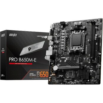 Braventa Collection MB Pro B650M-E Am5 Ddr5 6800MHZ(OC) HDMI VGA M.2 Usb3.2 2.5g Lan Matx