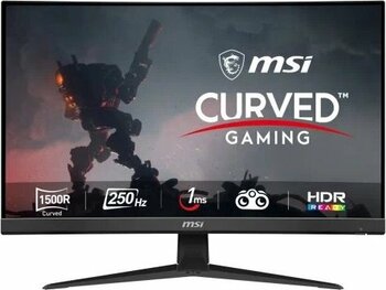 MSI G32C4X 31,5 inç 16:9 Geniş Renk Gamı Kavisli (Curved) VA 250 Hz 1920 x 1080 (FHD) Oyuncu Monitörü