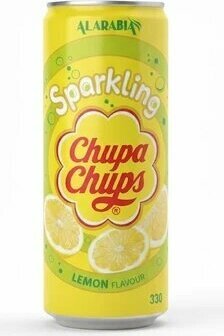 Chupa Chups Sparkling Lemon Flavour - Limon Aromalı Gazlı İçecek 330 Ml