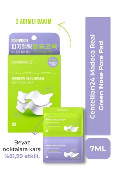 Centellian 24 Madeca Real Green Nose Pore Pad / Siyah nokta karşıtı iki aşamalı burun maskesi (7ml x 5 Set)